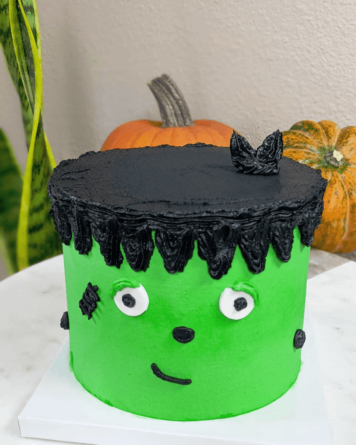 Splendid Frankenstein Cake
