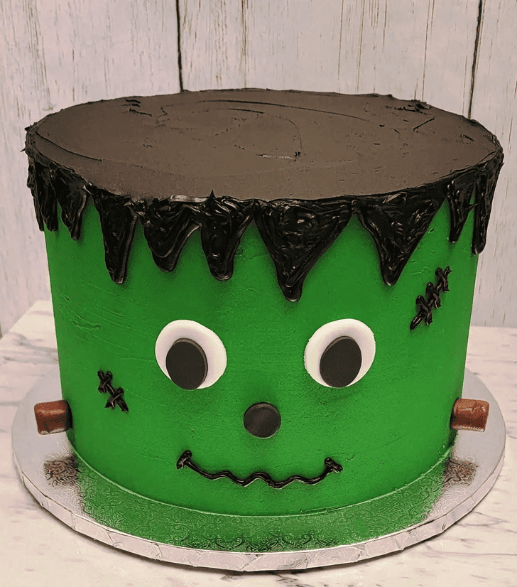 Superb Frankenstein Cake