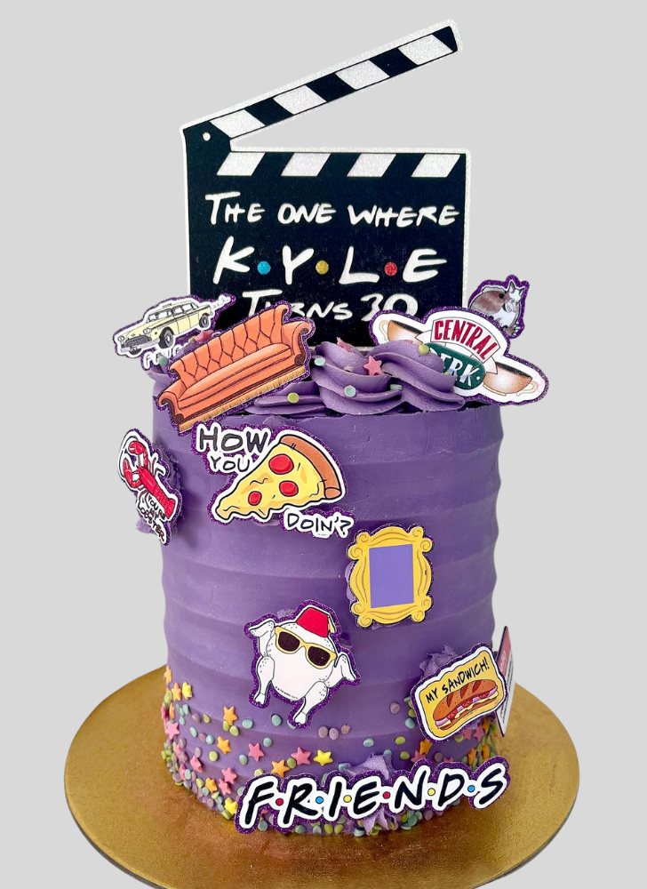 Divine Friends Cake
