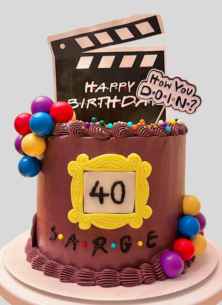 Handsome Friends Cake