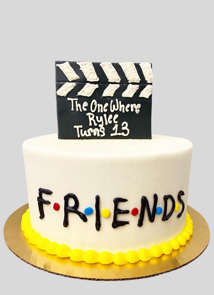 Lovely Friends Cake Design
