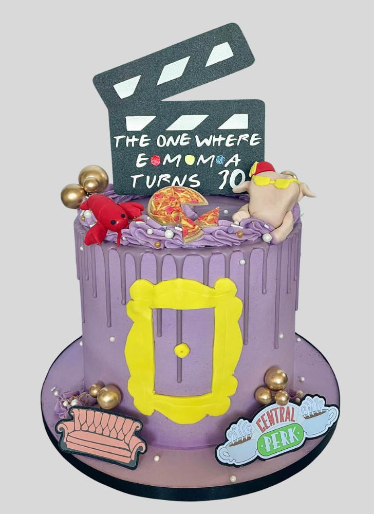 Refined Friends Cake