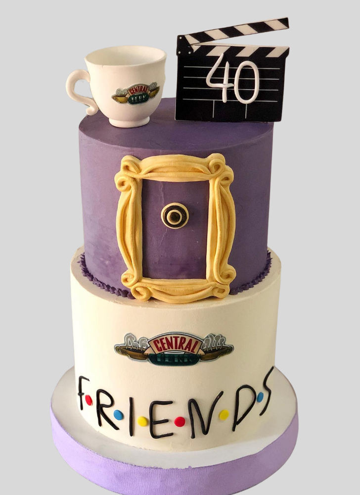Slightly Friends Cake