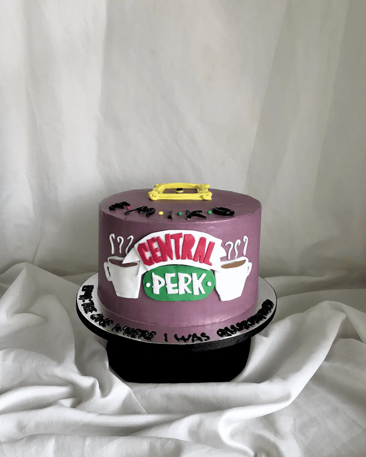 Admirable Friends Cake Design