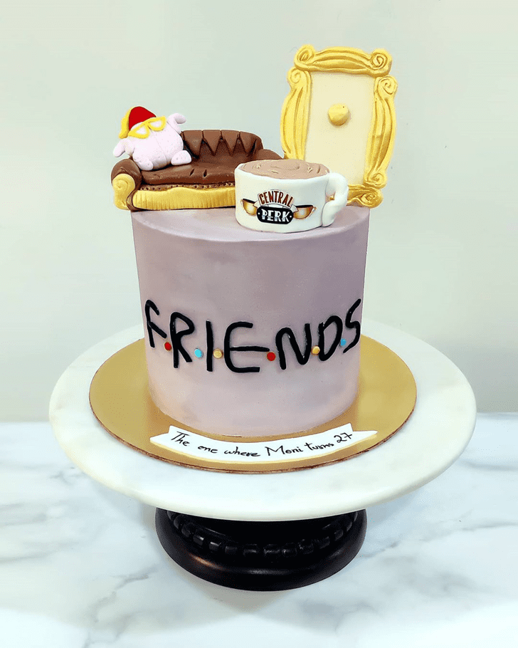 Appealing Friends Cake