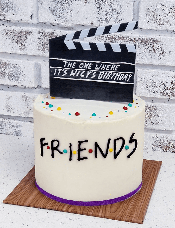 Refined Friends Cake