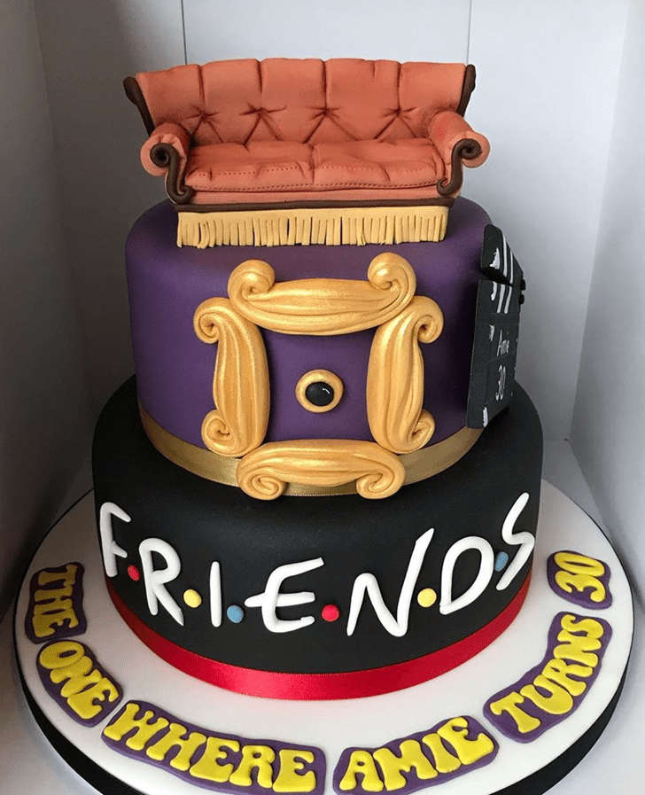 Shapely Friends Cake