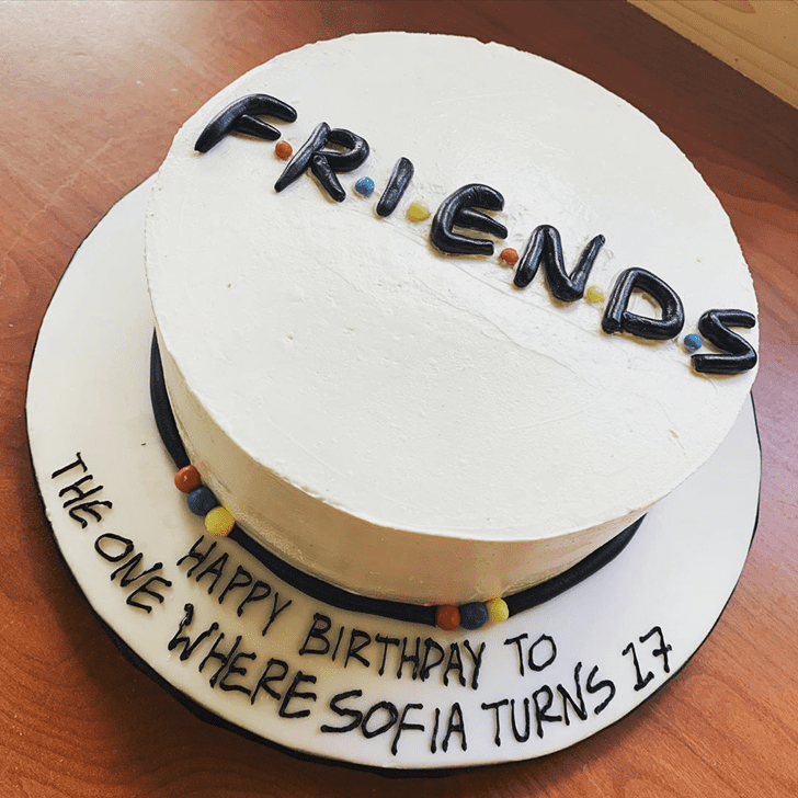 Splendid Friends Cake