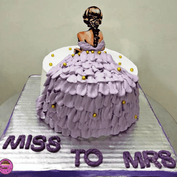 Exquisite Frock Cake