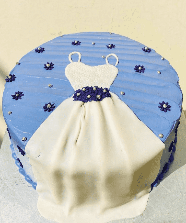 Fascinating Frock Cake