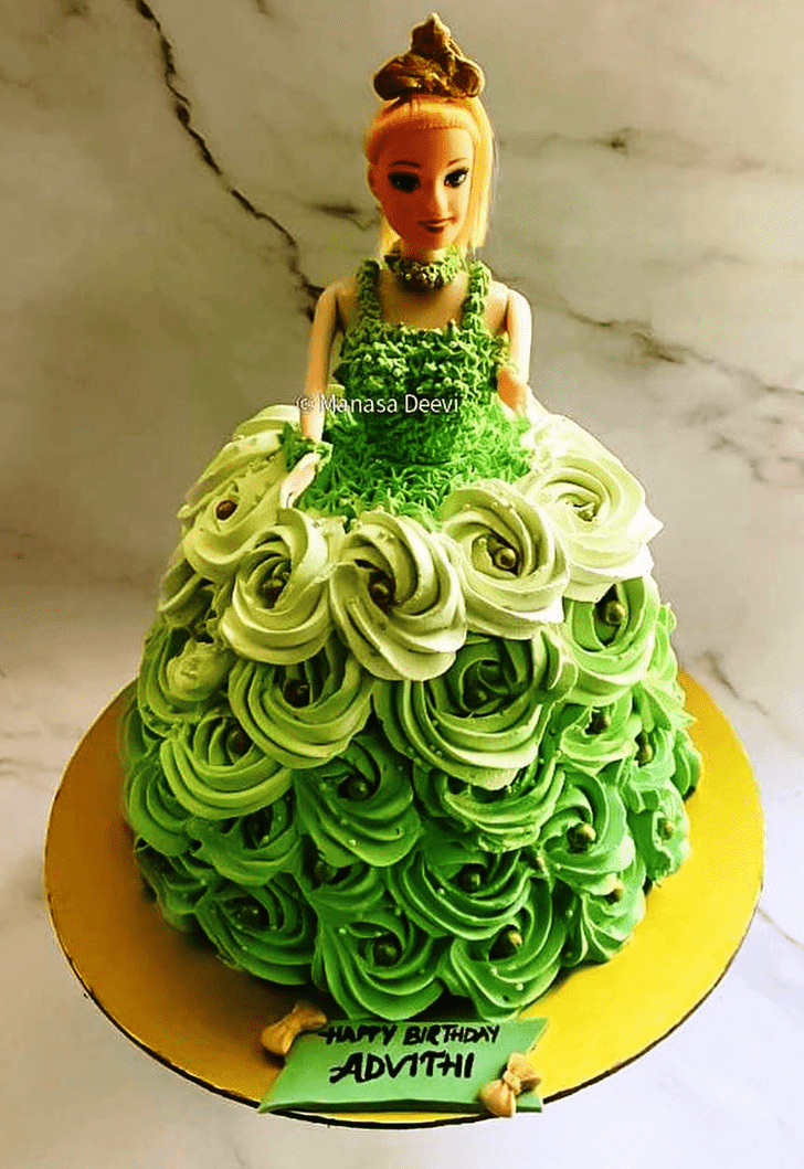 Stunning Frock Cake