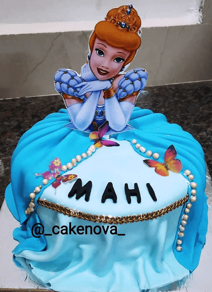 Wonderful Frock Cake Design