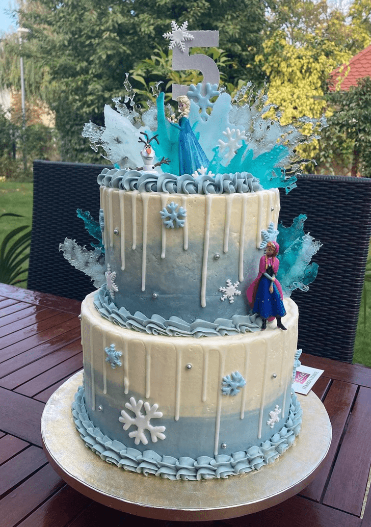Admirable Disneys Frozen Cake Design