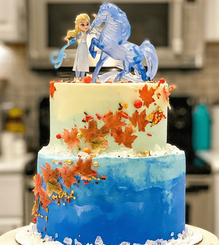 Fair Disneys Frozen Cake