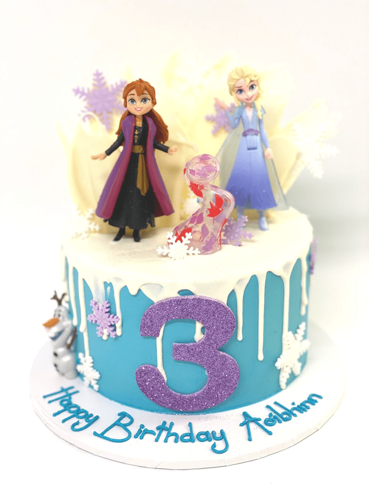 Radiant Disneys Frozen Cake