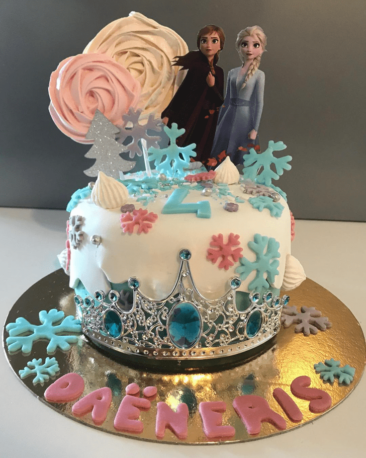 Superb Disneys Frozen Cake