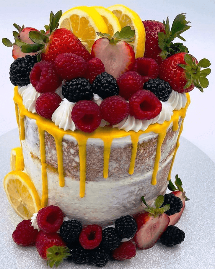 Wonderful Fruit Cake Design