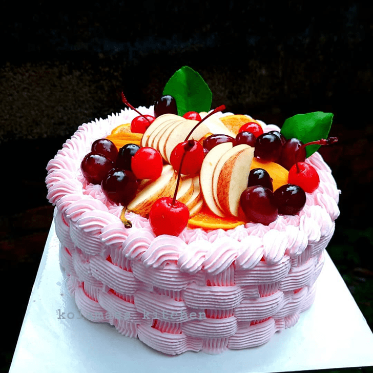Appealing Fruits Cake