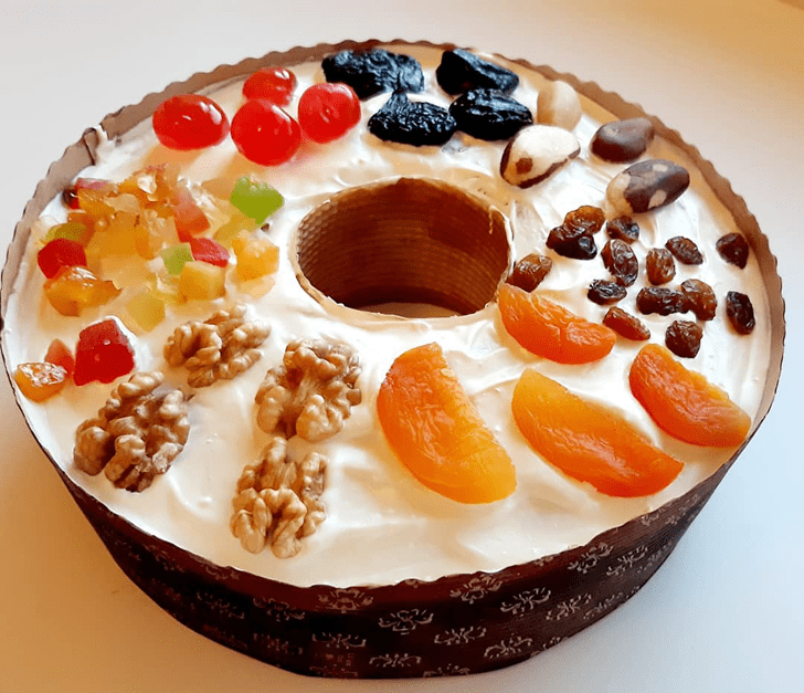 Magnificent Fruits Cake