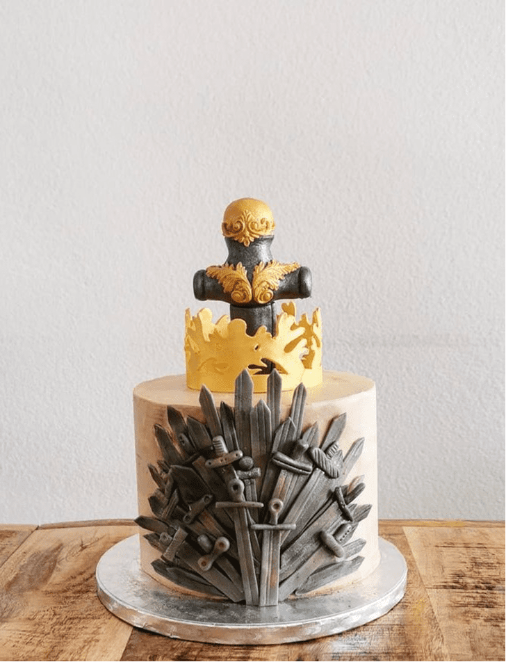 Appealing Game of Thrones Cake