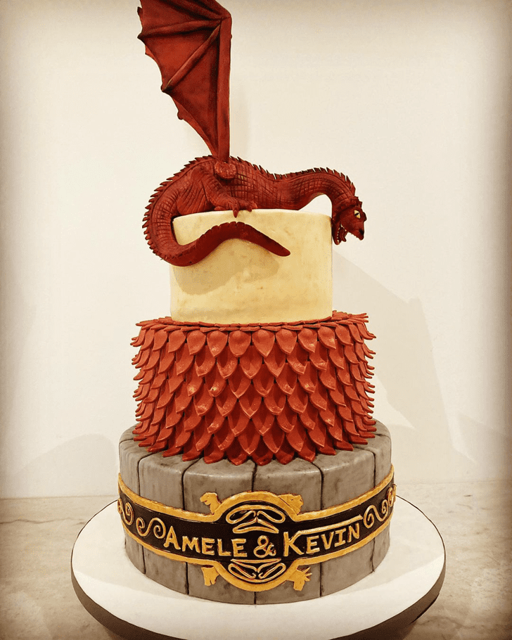 Beauteous Game of Thrones Cake