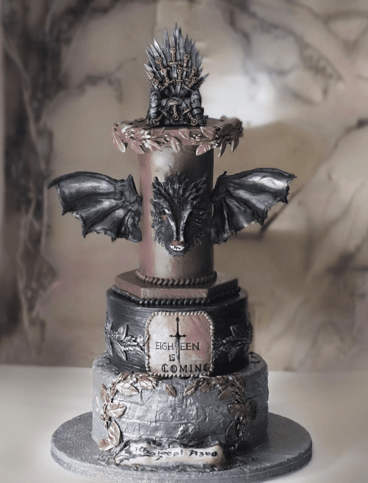 Bewitching Game of Thrones Cake