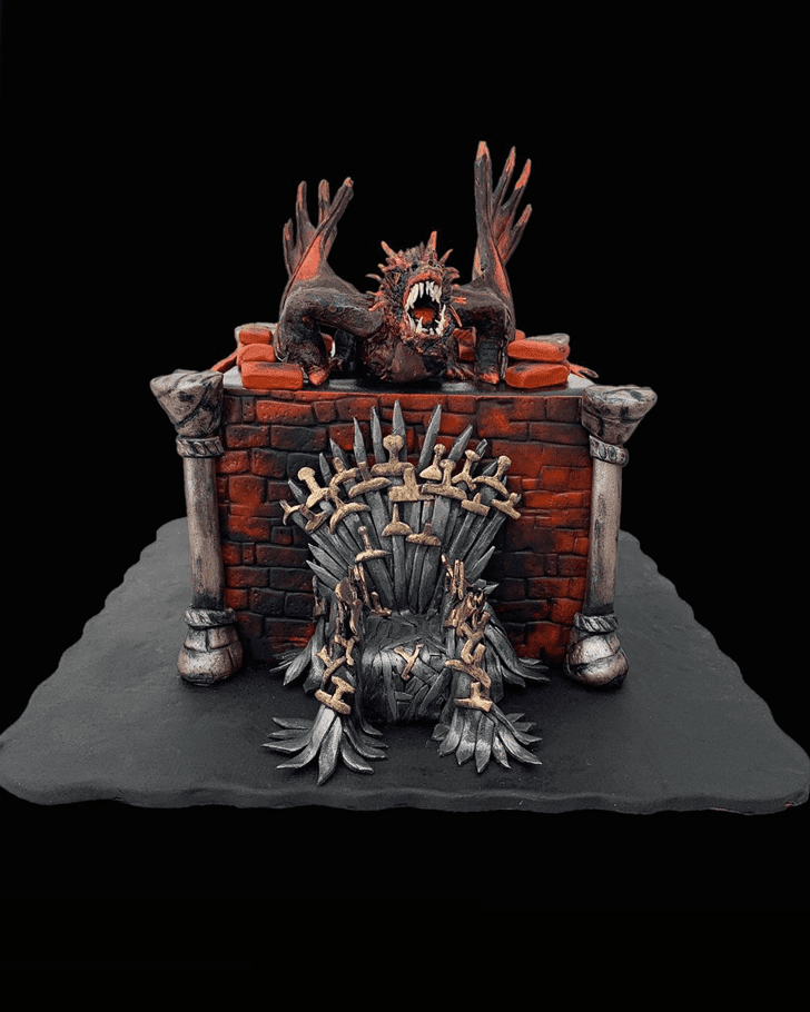 Comely Game of Thrones Cake