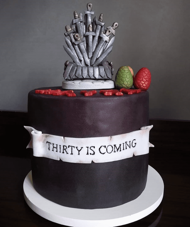 Enthralling Game of Thrones Cake