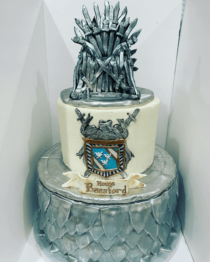 Enticing Game of Thrones Cake