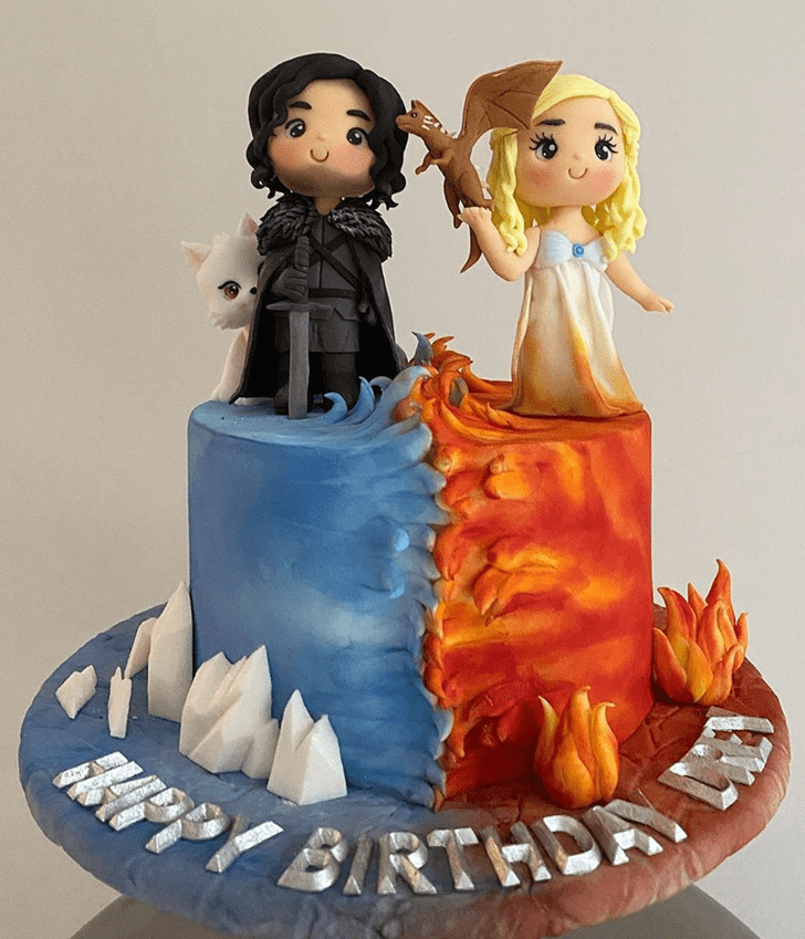 Excellent Game of Thrones Cake