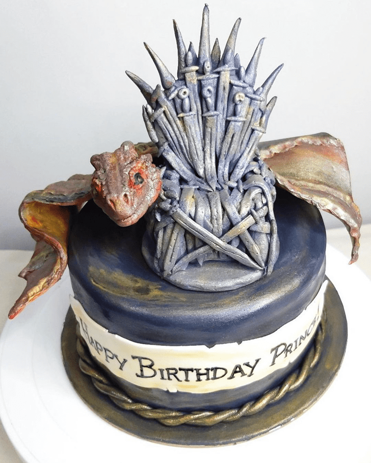 Graceful Game of Thrones Cake