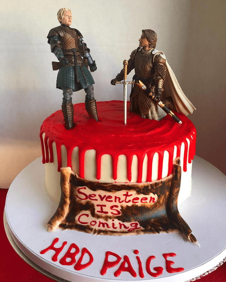 Grand Game of Thrones Cake