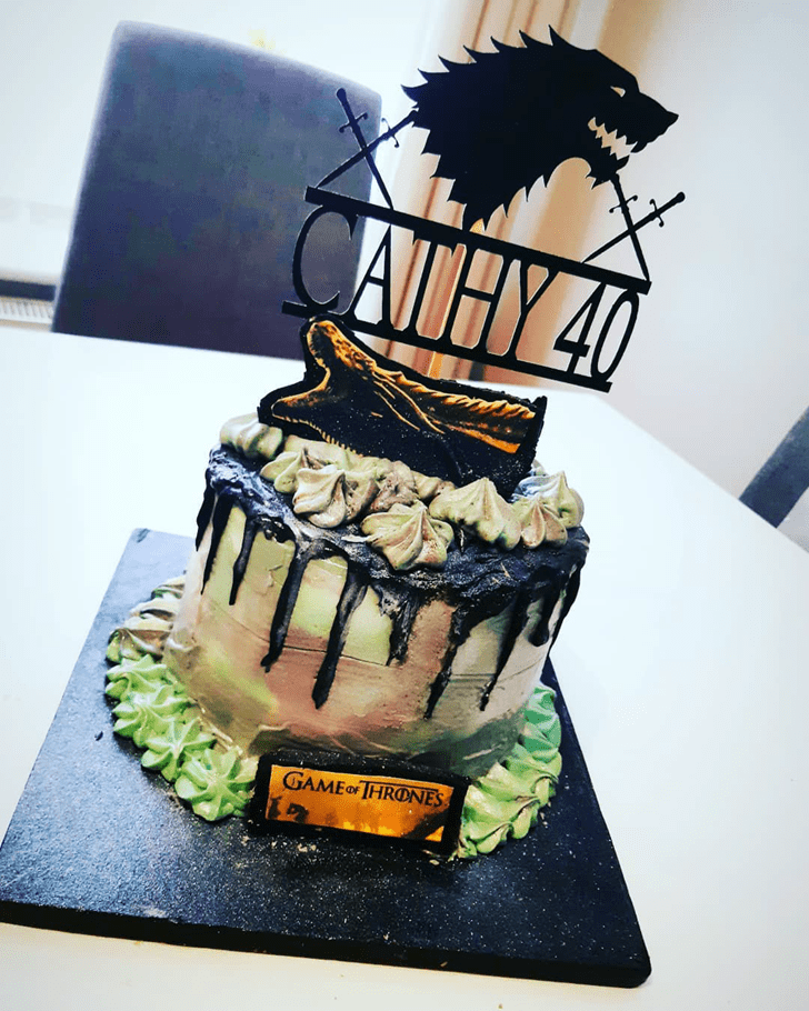 Handsome Game of Thrones Cake