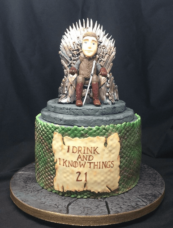 Nice Game of Thrones Cake