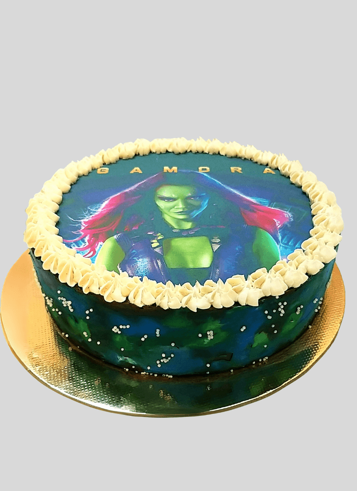 Adorable Gamora Cake