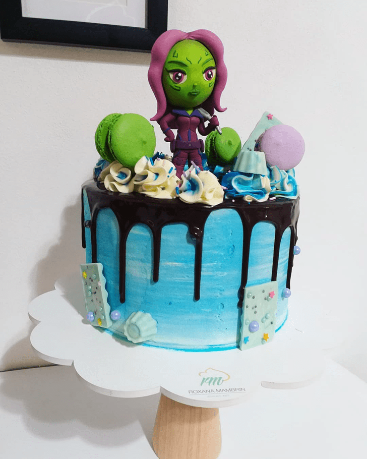 Alluring Gamora Cake