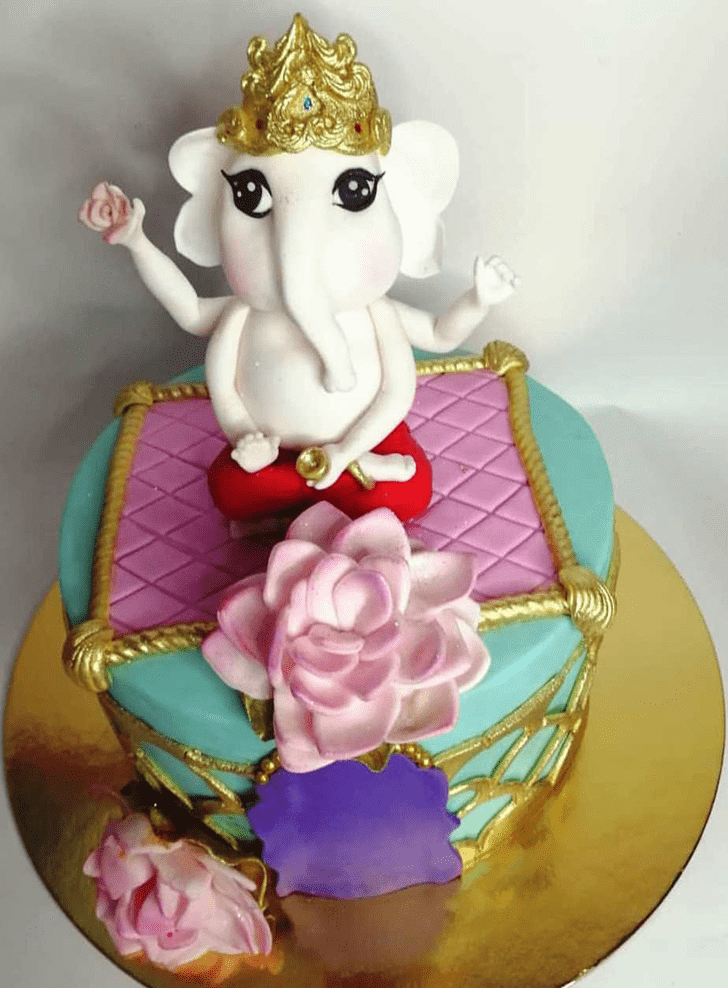 Adorable Ganesh Cake