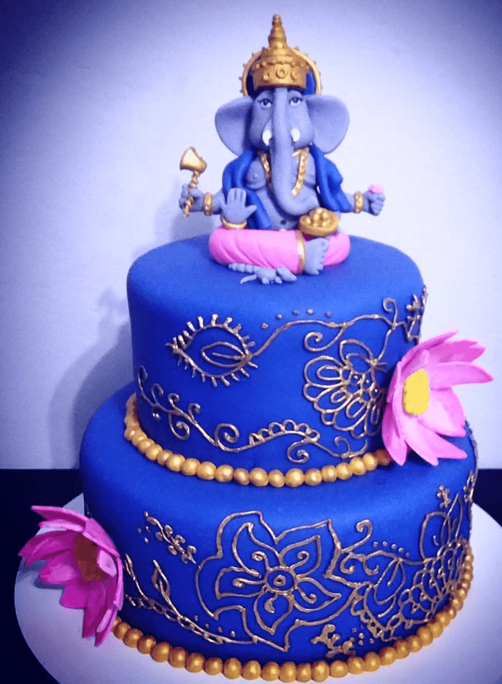 Dazzling Ganesh Cake
