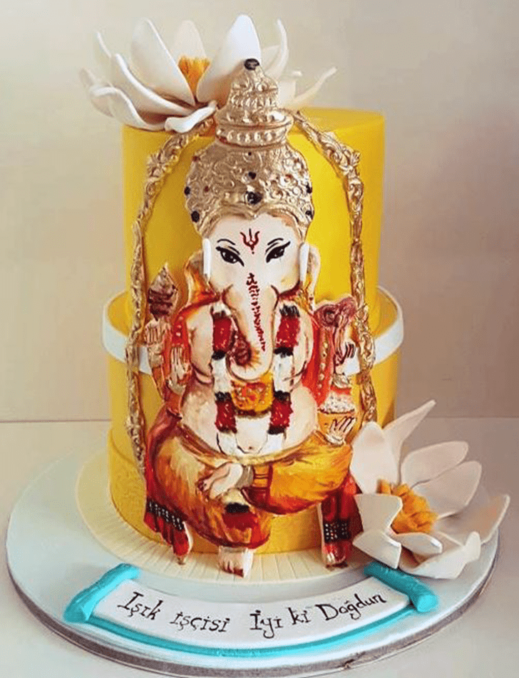 Delightful Ganesh Cake