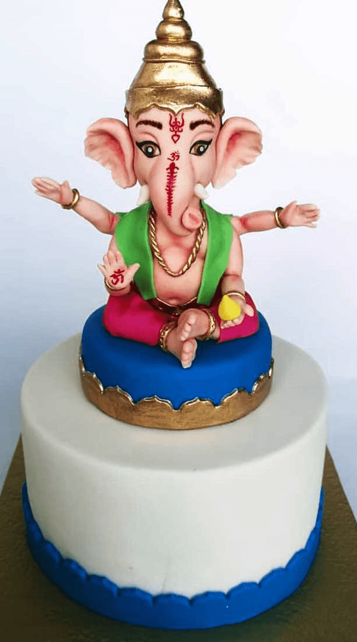Inviting Ganesh Cake