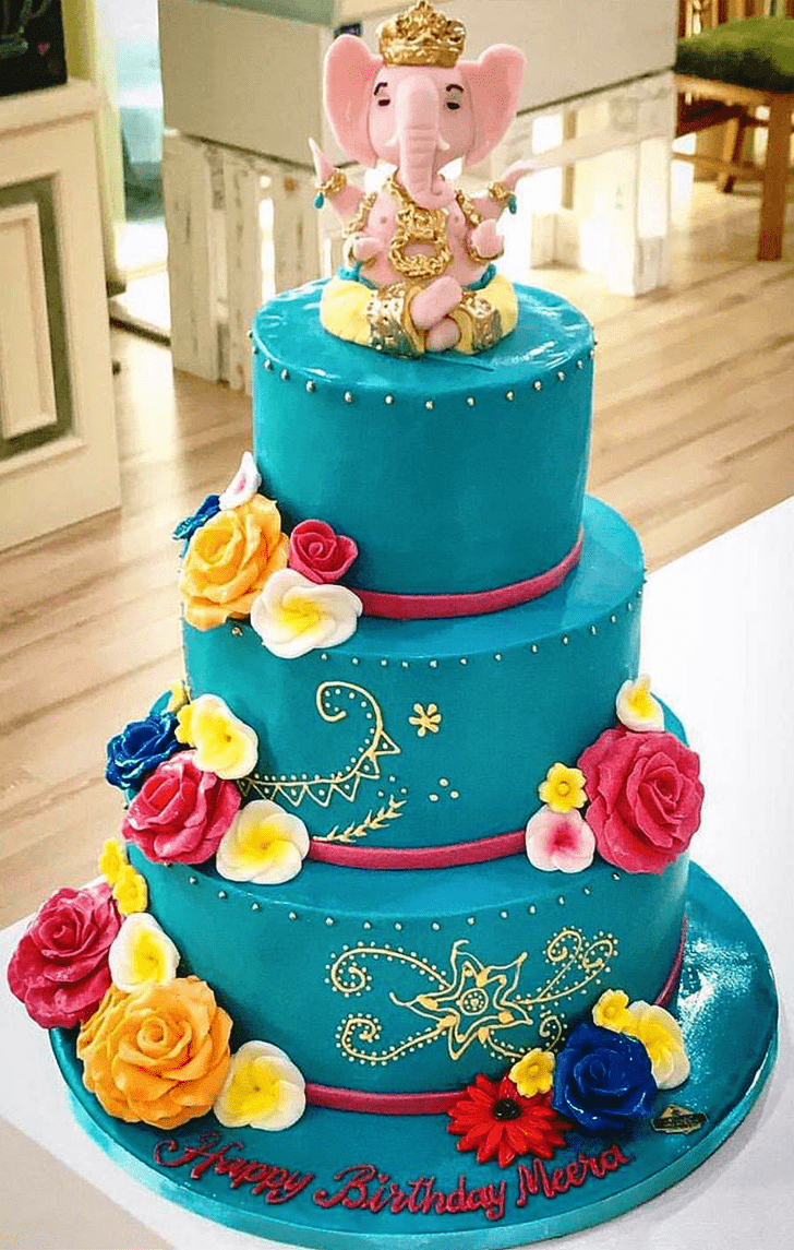 Pretty Ganesh Cake