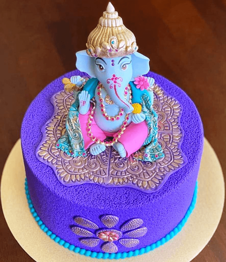 Radiant Ganesh Cake