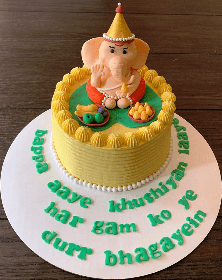 Stunning Ganesh Cake