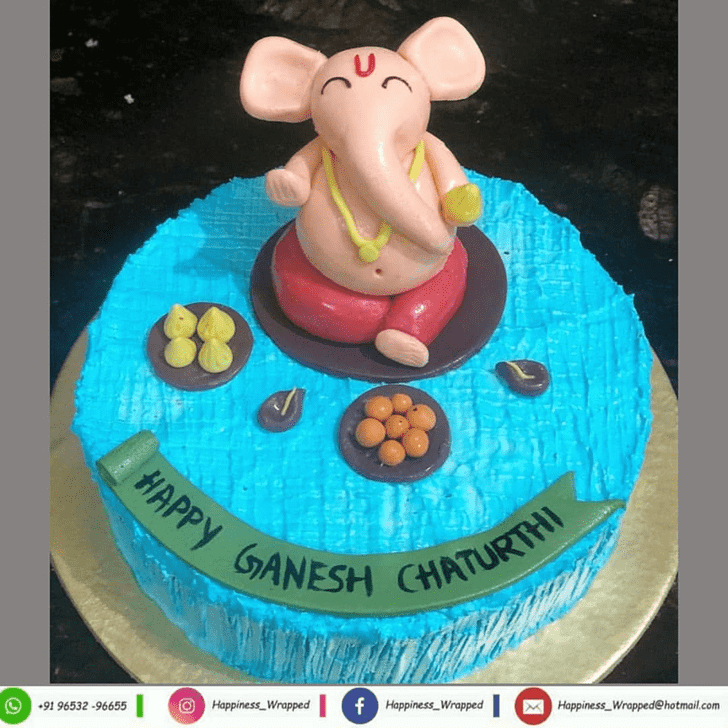 Wonderful Ganesh Cake Design