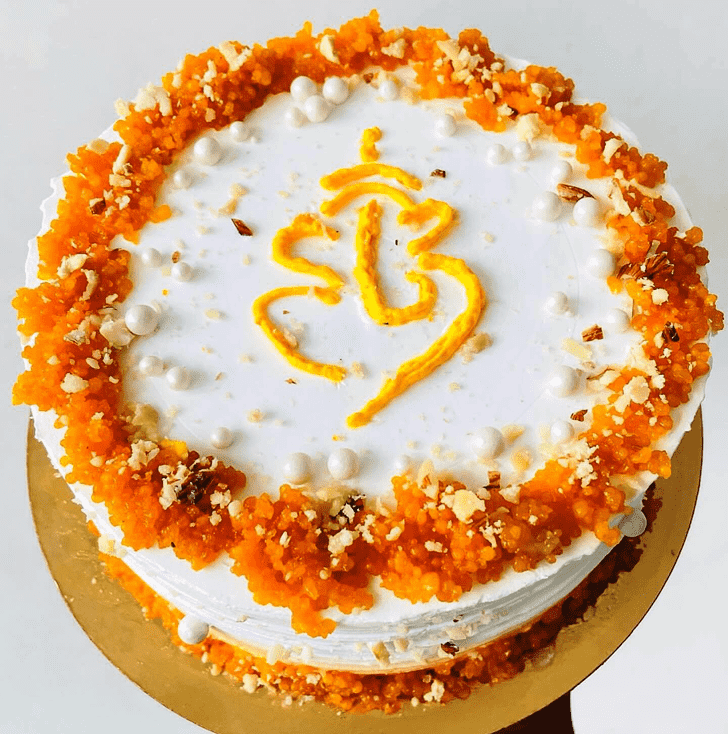 Admirable Ganpati Cake Design