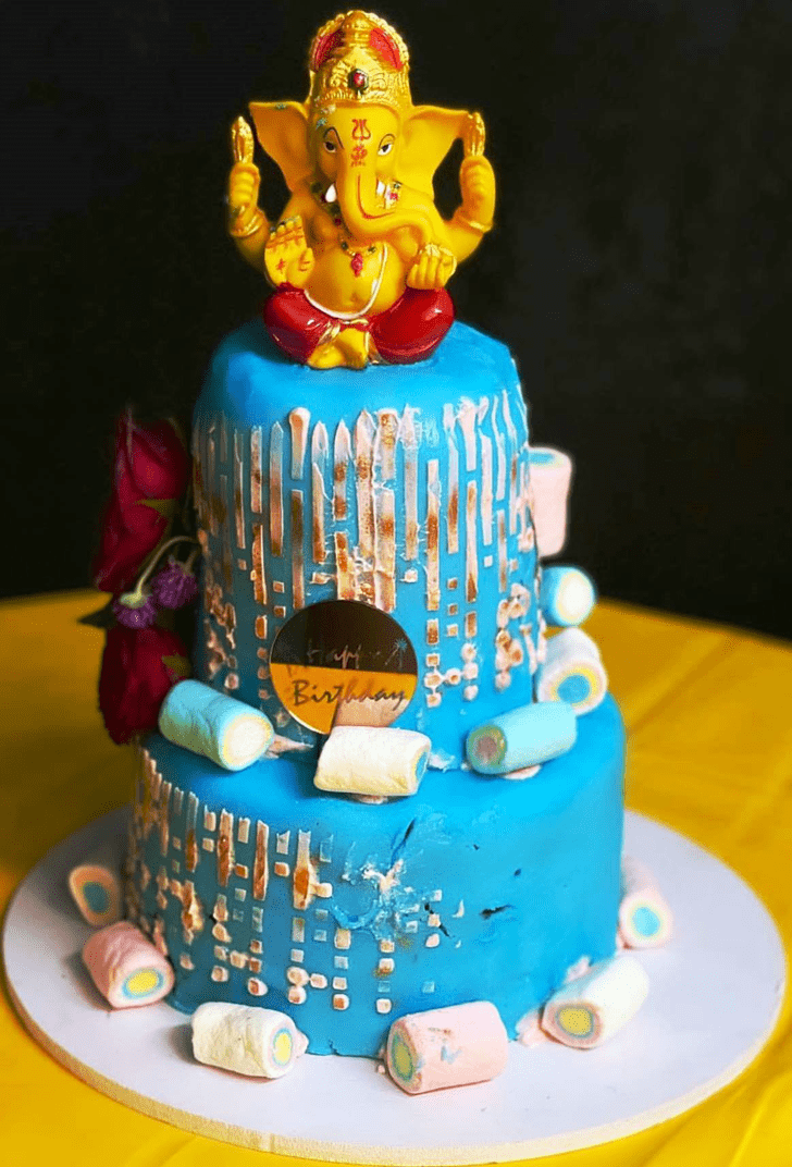 Cute Ganpati Cake