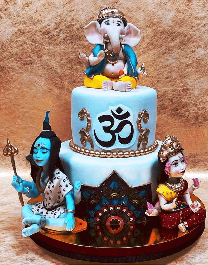 Excellent Ganpati Cake