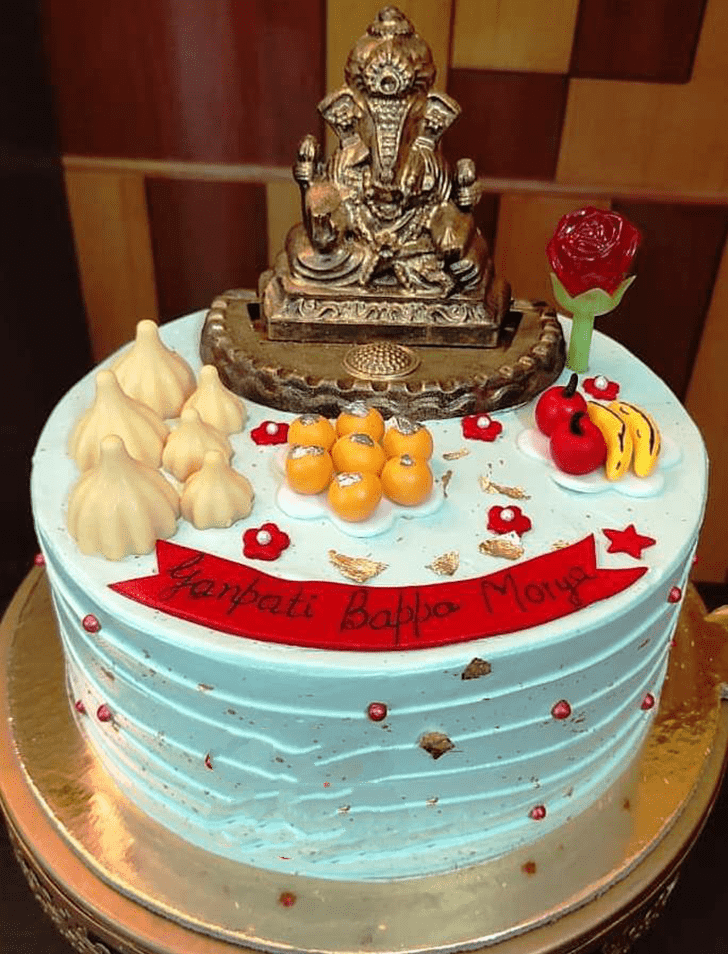 Grand Ganpati Cake