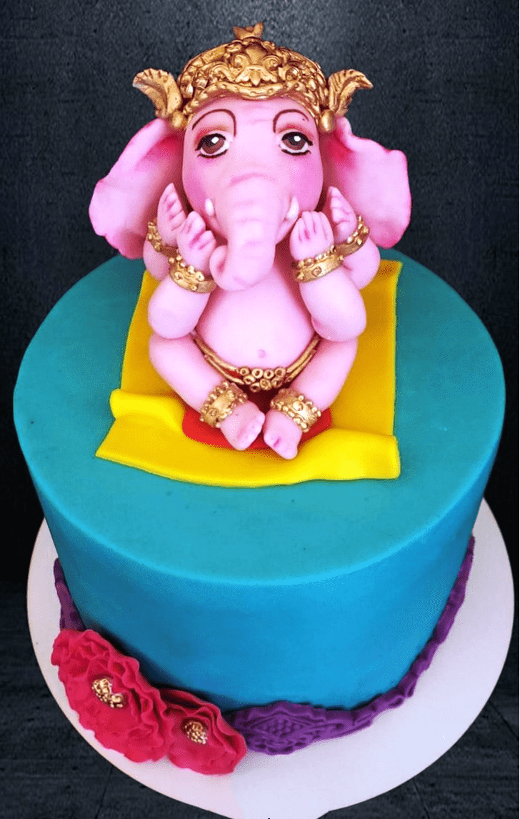Lovely Ganpati Cake Design