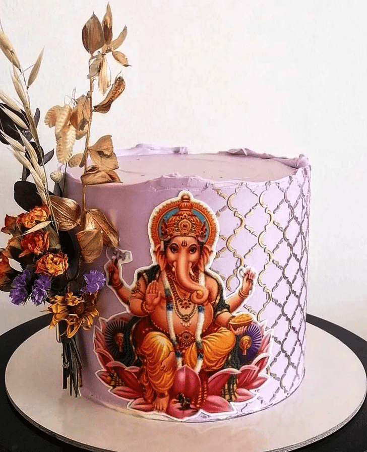 Magnetic Ganpati Cake